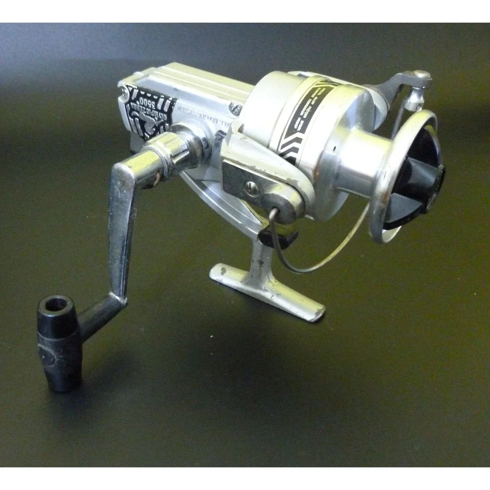 Vintage Olympic Zebra 3500 Reel Fishing ~ Works Perfectly